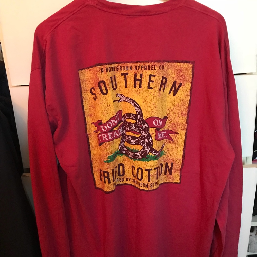 Sotuhern fried cotton long sleeve